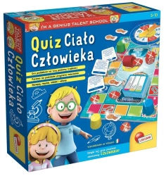 Mały Geniusz - Quiz Ciało człowieka - Lisciani