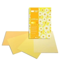 Blok A4/20K Deco Yellow 170g HAPPY COLOR - GDD
