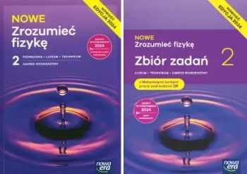 NOWE ZROZUMIEĆ FIZYKĘ 2 LO PODRĘCZNIK + ZBIÓR ZADAŃ KARTY rozszerzony 2025 - Marcin Braun, Krzysztof Byczuk, Agnieszka Seweryn-Byczuk, Elżbieta Wójtowicz