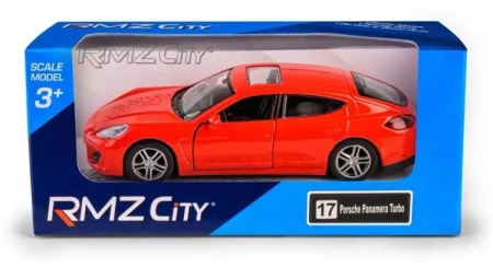 Porsche Panamera Turbo - Red (With Hologram) - Daffi