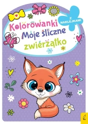 Kolorowanka z wykrojnikiem. Moje śliczne zwierzątko - opracowanie zbiorowe