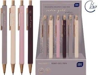 Długopis metalowy Satin Gold (24szt) - INTERDRUK