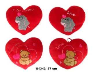 Poduszka Serce 37cm MIX - Sun-Day