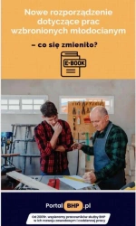eBook Nowe rozporządzenie dotyczące prac wzbronionych młodocianym - co się zmieniło - Sebastian Kryczka