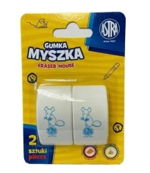 Gumka myszka 2szt ASTRA - ASTRA papiernicze
