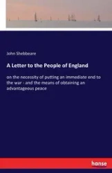 A Letter to the People of England - John Shebbeare