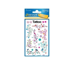 Tatuaże - Kwiaty i motyle - Zdesign