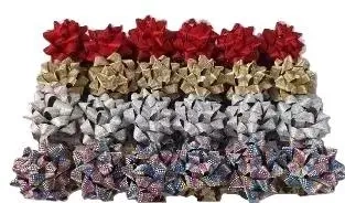 Rozetki 6cm JYWK R498 48szt MIX