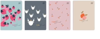 Zeszyt A5/32K kolorowa linia UV TrendsGirls(10szt) - INTERDRUK