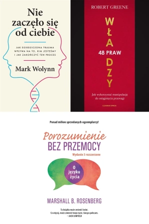Pakiet: 48 praw władzy, Nie zaczęło się od ciebie, Porozumienie bez - Robert Greene