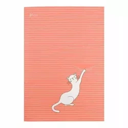 Duży Zeszy - Asking Fur Trouble (Bold Orange) - Santoro