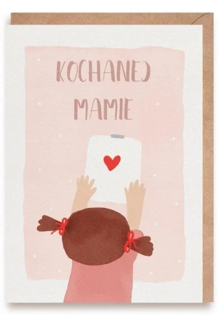 Kartka okolicznościowa Dzień Mamy, eko K171 - Cardie