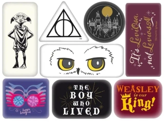 Harry Potter Magnesy zestaw Symbole - Half Moon Bay