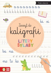 Zeszyt do kaligrafii. Litery, sylaby - praca zbiorowa