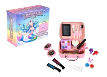 Malowidła Syrenka w materiałowym kuferku - Norimpex