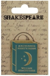 Szekspir Przypinka metalowa - Sen nocy letniej - Half Moon Bay