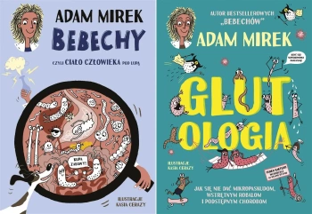 Pakiet Bebechy + Glutologia + Coś tu śmierdzi Adam Mirek - Znak Emotikon