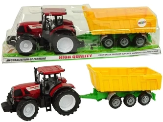Traktor z wywrotką 50cm - Leantoys