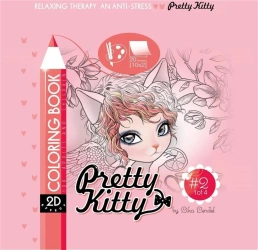 Kolorowanka antystresowa 200x200 Pretty Kitty 2 - Fresh