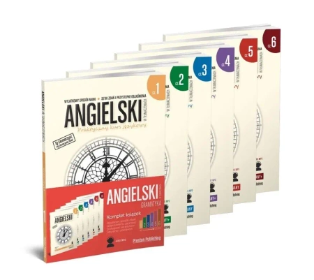 Angielski w tłumaczeniach. Gramatyka komplet 1-6 - Magdalena Filak, Filip Radej