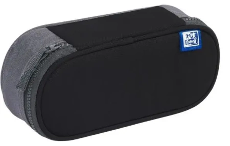 Piórnik z klapką Funky czarno-szary OXFORD