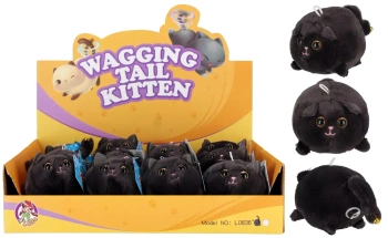 Zabawka Naciągana Pluszowa Kotek 12cm Mega Creative 565719