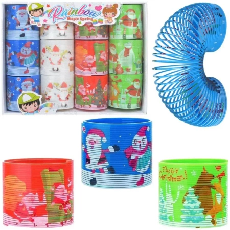 Sprężyna świąteczna 7cm MIX - Trifox