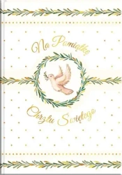 Książeczka A5 Pamiątka Chrztu. Gołąb