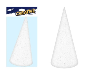 Stożek kreatywny gładki 20cm - MFP