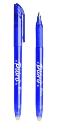 Pióro kulkowe wymazywalne 0,5 mm niebieskie Tetis 1 sztuka