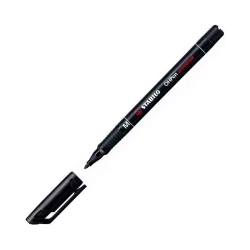 Marker permanentny OHPen M do folii i płyt, czarny