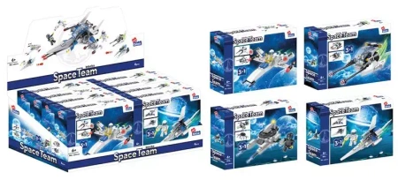 Klocki Konstrukcyjne 97-103 Elementy Space Team Alleblox 492885