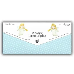 Karnet-koperta Chrzest - Trend