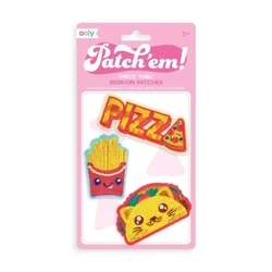 Naprasowanki Patch Em - Fast Food - Kolorowe Baloniki