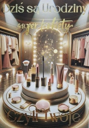 Karnet Urodziny Make up 3K - YEKU