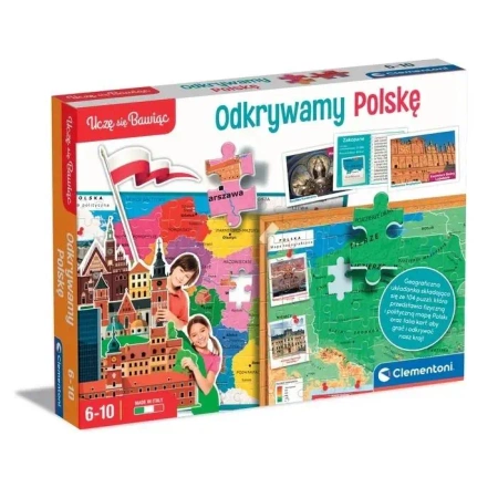 Uczę się bawiąc. Odkrywamy Polskę - Clementoni
