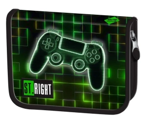 Piórnik dwuklapkowy bez wyposażenia Neon Pad - ST-MAJEWSKI