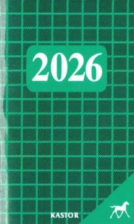 Kalendarz 2026 kieszonkowy karton MIX - KASTOR