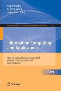Information Computing and Applications - Liu Chunfeng