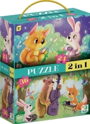 Puzzle 2w1 Letnie Wieczory - Dodo