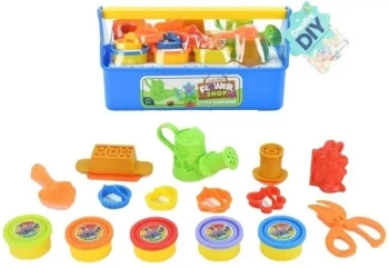 Zestaw ciastoliny z akcesoriami - Merkpol