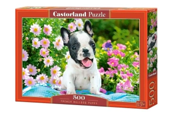 Puzzle 500 French Bulldog Puppy CASTOR - Castorland