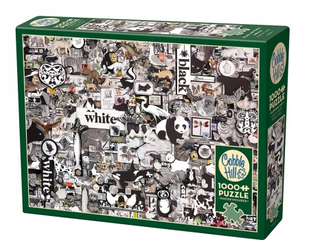 Cobble Hill Puzzle 1000 el. Czarno-białe zwierzęta