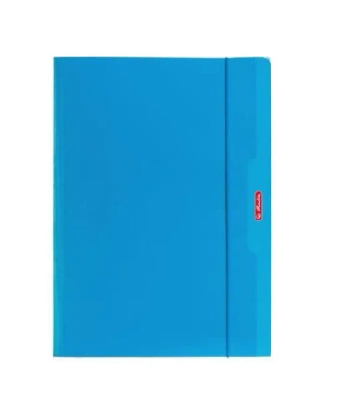 Teczka A4 z gumką Color Blocking niebieska - HERLITZ