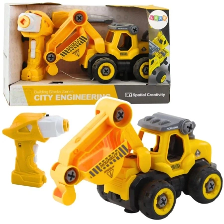 Koparka do skręcania R/C - Leantoys