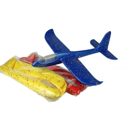 Szybowiec styropianowy ze światłem 46x50cm mix - Madej