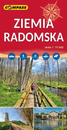 Mapa - Ziemia Radomska 1:75 000 - praca zbiorowa