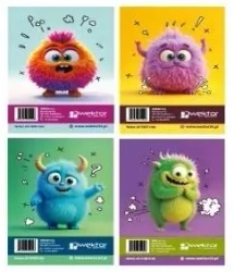 Notes A6/50 Kids (10szt) - Wektor