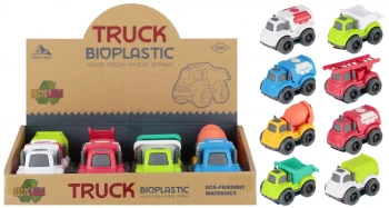 Auto ciężarowe Mix Cartoon 12cm Mc Disp 8/384