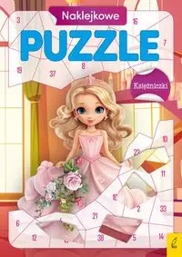 Naklejkowe puzzle Księżniczki - Opracowanie zbiorowe